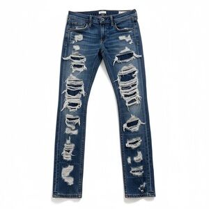 Rag & Bone Dre Low Rise Distressed Boyfriend Jeans